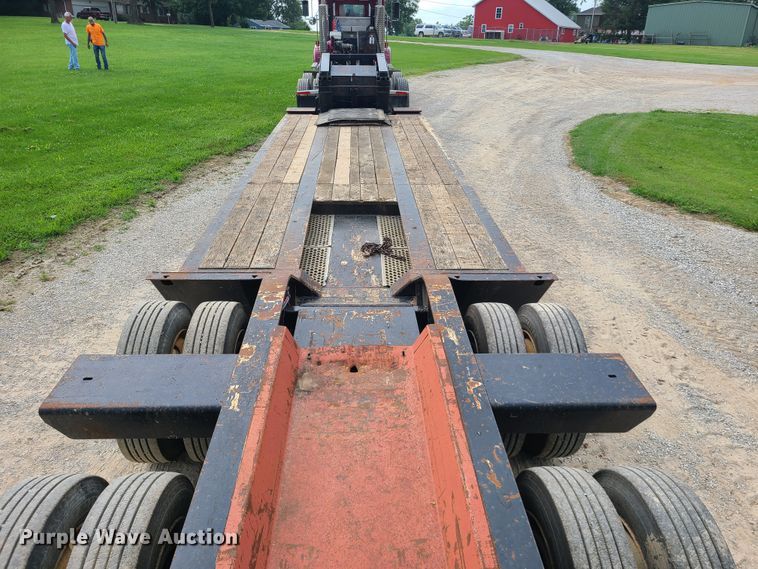 image for item DI6007 2009 Terex Load King 553SS  lowboy equipment trailer