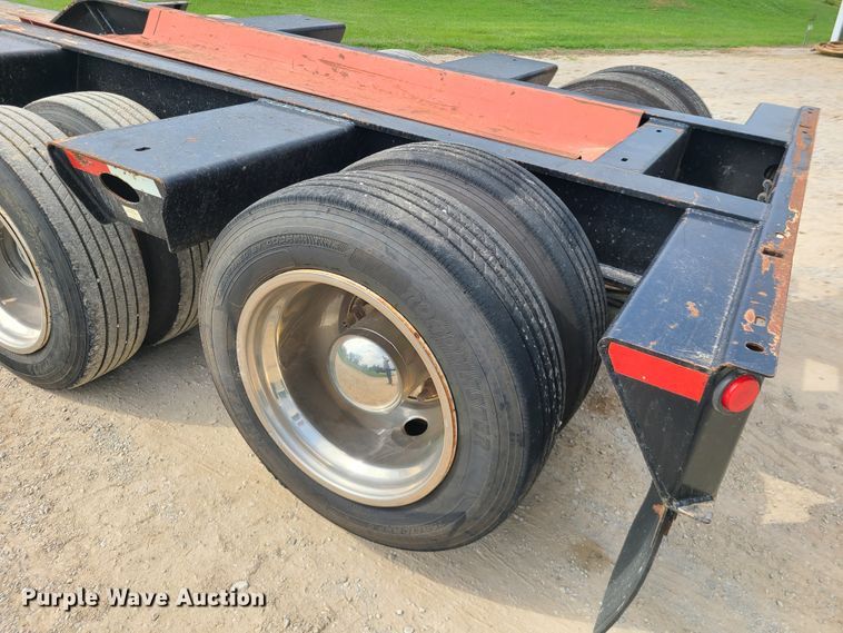 image for item DI6007 2009 Terex Load King 553SS  lowboy equipment trailer