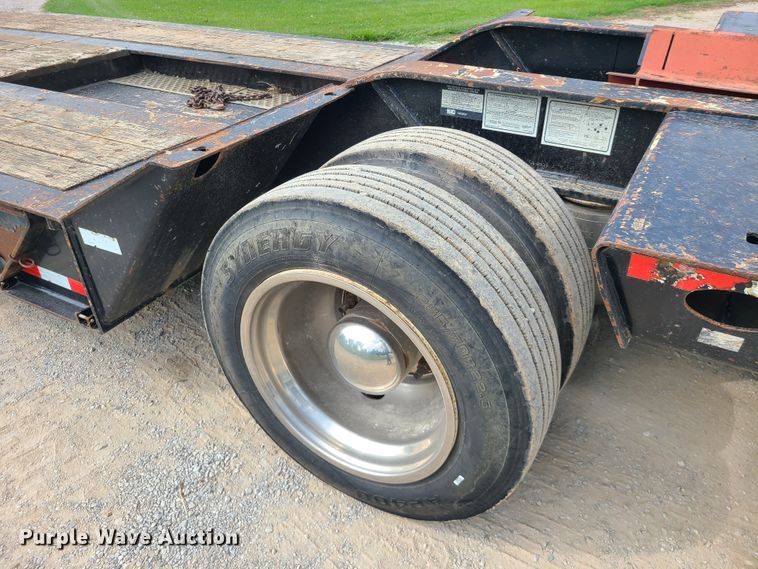 image for item DI6007 2009 Terex Load King 553SS  lowboy equipment trailer