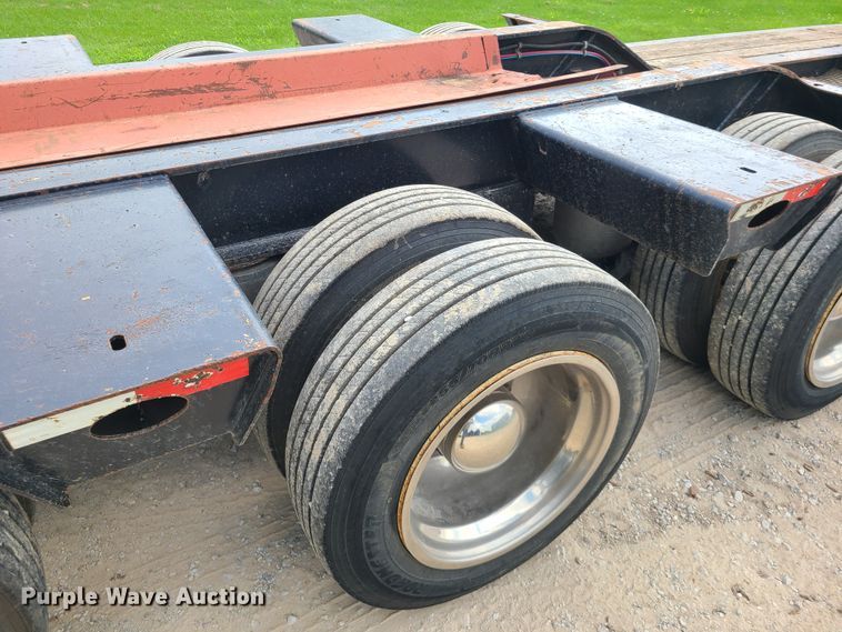 image for item DI6007 2009 Terex Load King 553SS  lowboy equipment trailer