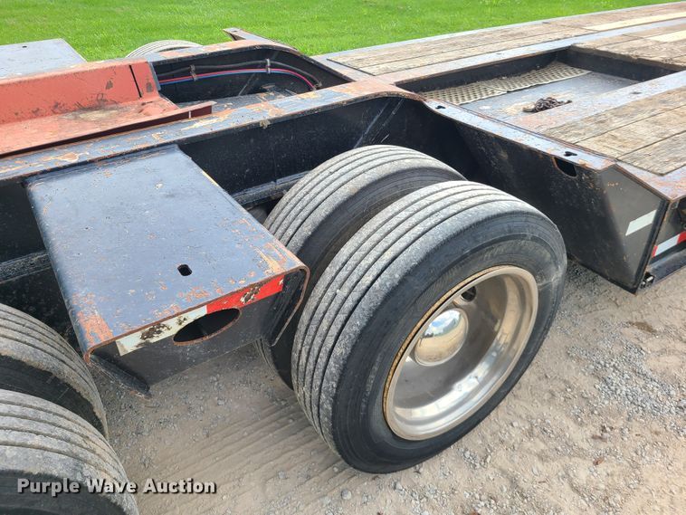 image for item DI6007 2009 Terex Load King 553SS  lowboy equipment trailer