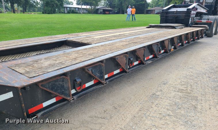 image for item DI6007 2009 Terex Load King 553SS  lowboy equipment trailer
