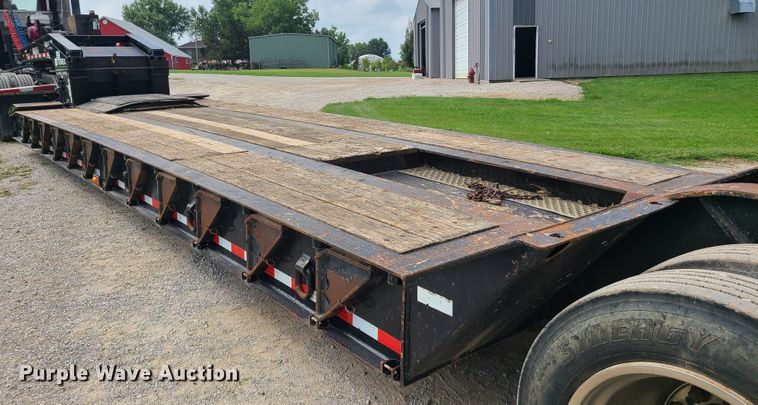 image for item DI6007 2009 Terex Load King 553SS  lowboy equipment trailer