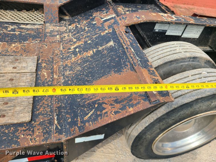 image for item DI6007 2009 Terex Load King 553SS  lowboy equipment trailer