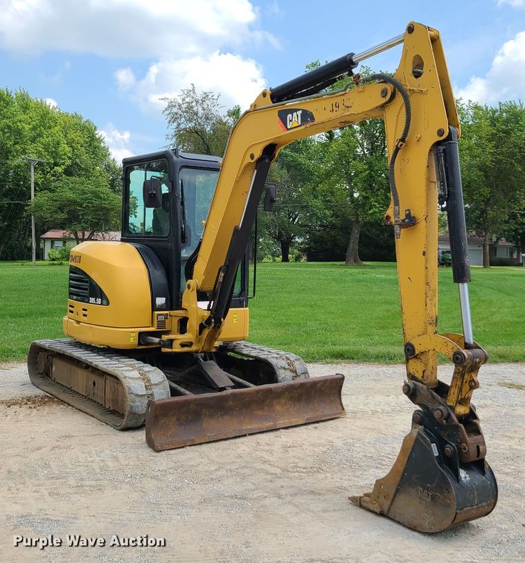 image for item DI6016 2011 Caterpillar 305.5D CR  mini excavator