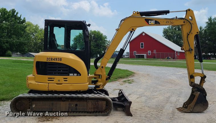 image for item DI6016 2011 Caterpillar 305.5D CR  mini excavator