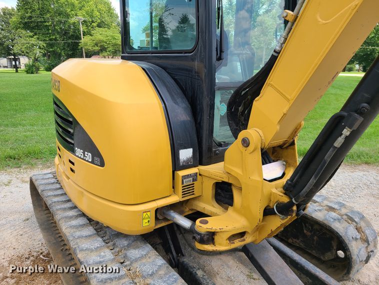 image for item DI6016 2011 Caterpillar 305.5D CR  mini excavator