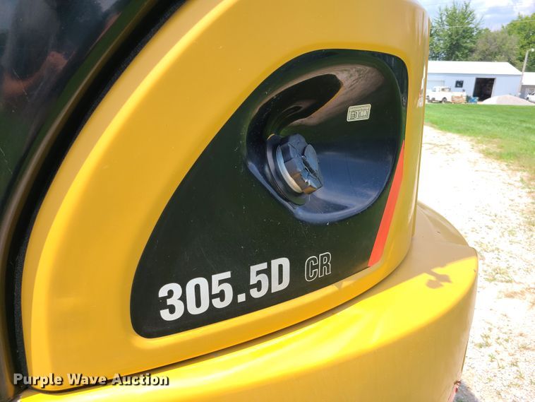image for item DI6016 2011 Caterpillar 305.5D CR  mini excavator