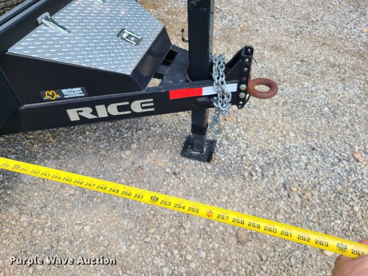 image for item DI6017 2016 Rice  equipment trailer