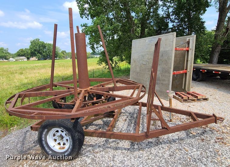 image for item DI6018 Shop built reel trailer
