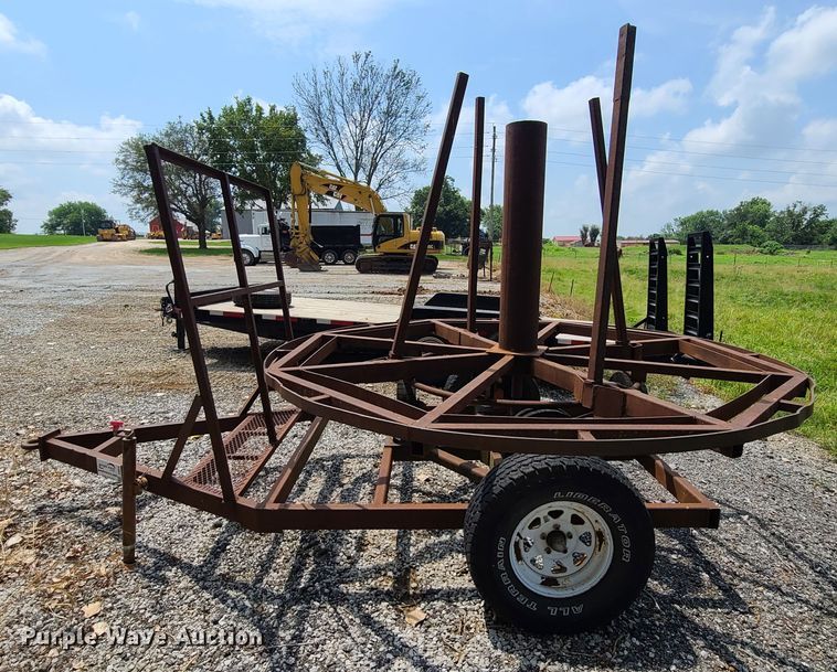 image for item DI6018 Shop built reel trailer