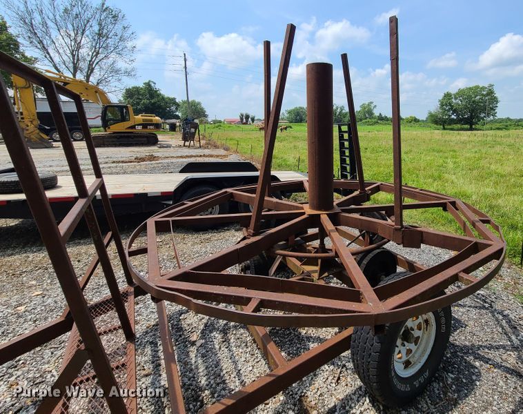 image for item DI6018 Shop built reel trailer