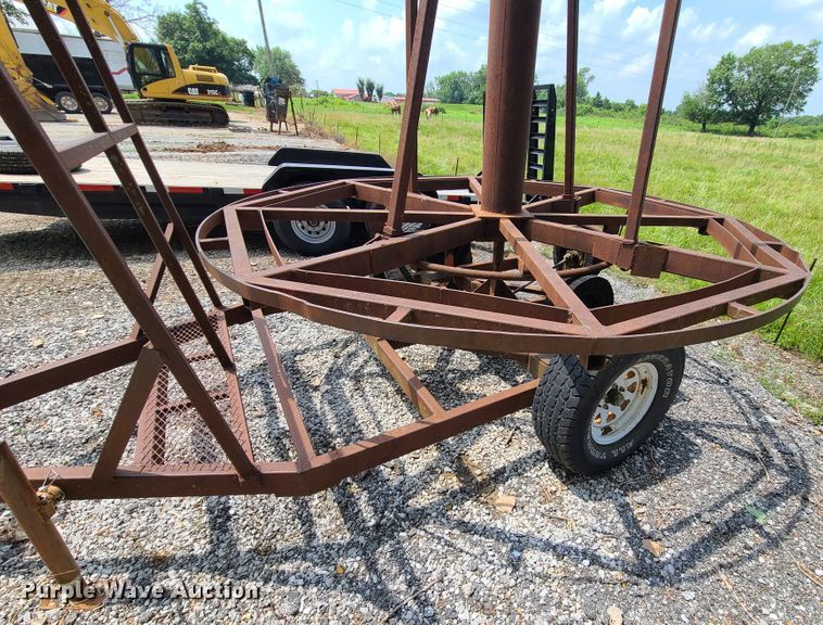 image for item DI6018 Shop built reel trailer