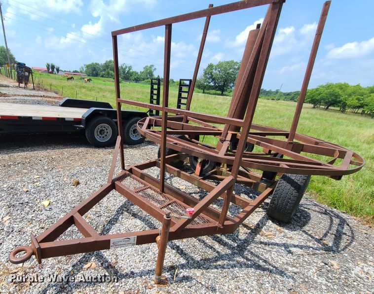 image for item DI6018 Shop built reel trailer