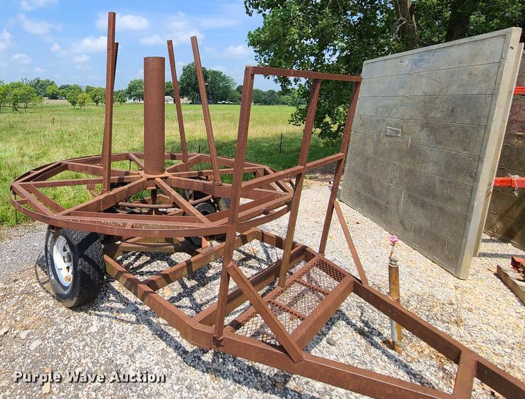 image for item DI6018 Shop built reel trailer