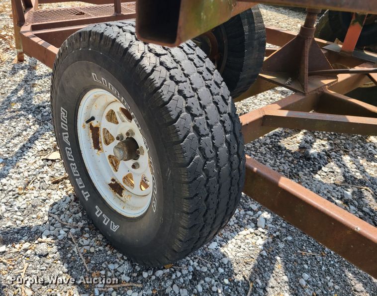 image for item DI6018 Shop built reel trailer