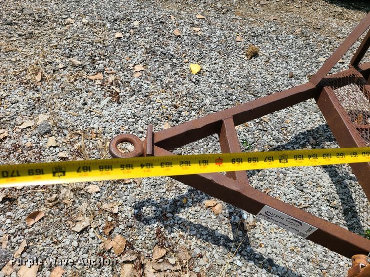 image for item DI6018 Shop built reel trailer