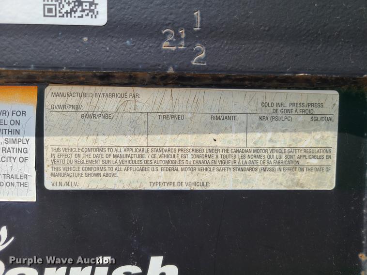 image for item DI6020 2005 Diamond C  equipment trailer