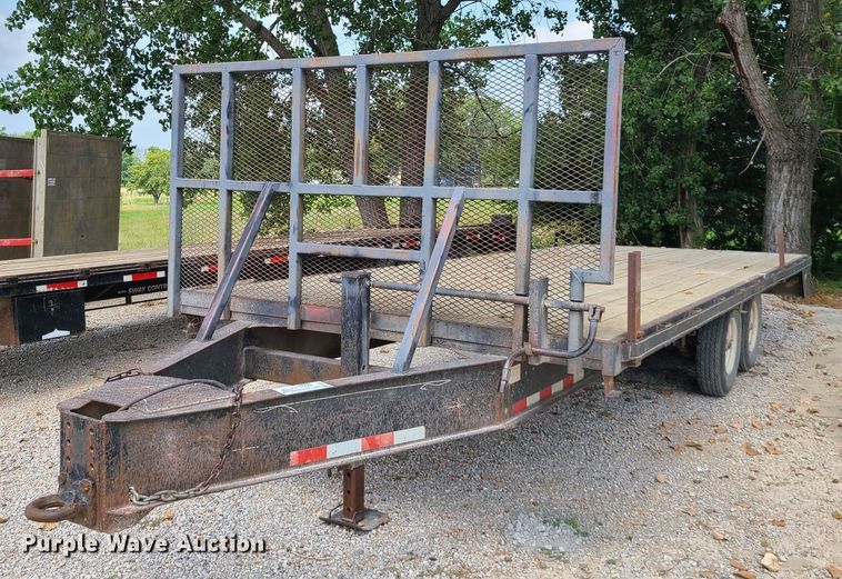 image for item DI6021 2004 Starlite Trailers  flatbed trailer