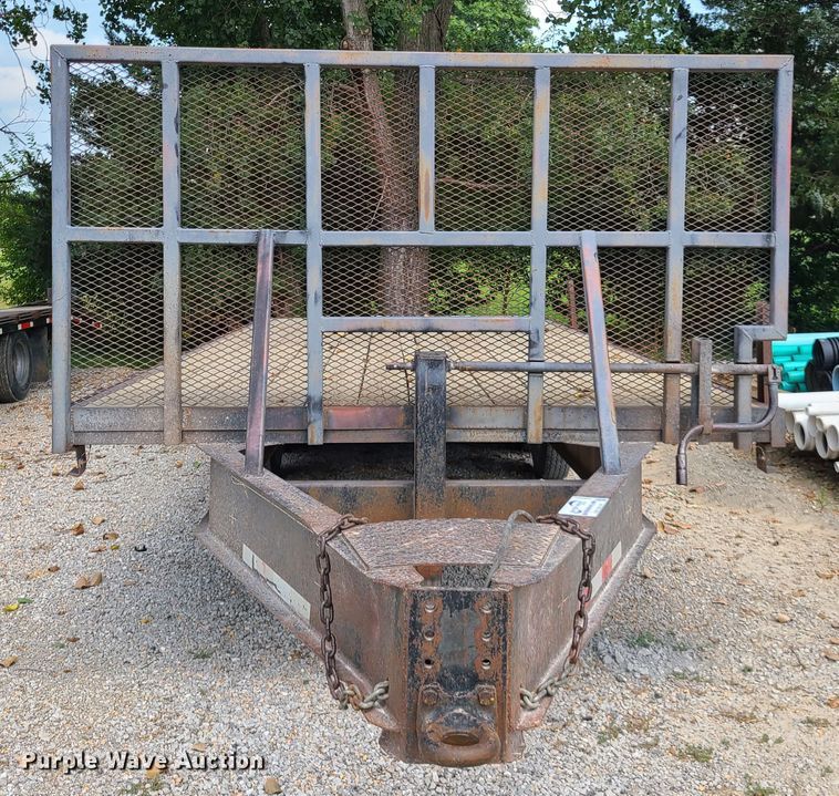 image for item DI6021 2004 Starlite Trailers  flatbed trailer