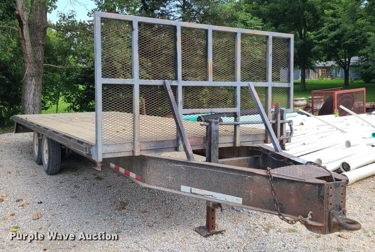 image for item DI6021 2004 Starlite Trailers  flatbed trailer