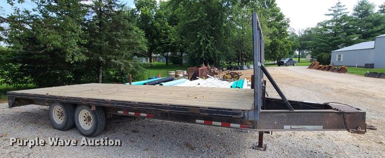 image for item DI6021 2004 Starlite Trailers  flatbed trailer