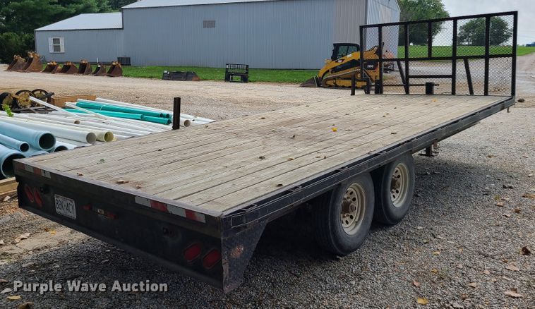image for item DI6021 2004 Starlite Trailers  flatbed trailer