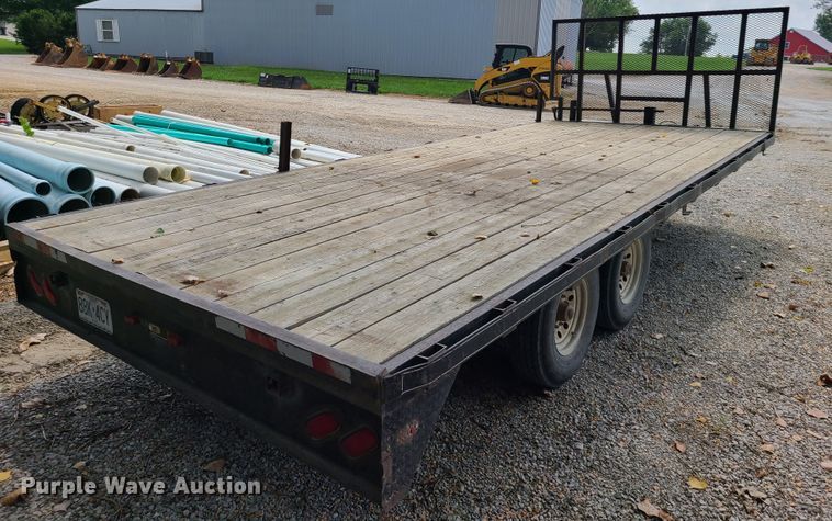 image for item DI6021 2004 Starlite Trailers  flatbed trailer