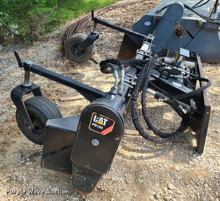 image for item DI6024 Caterpillar PR184  skid steer box rake