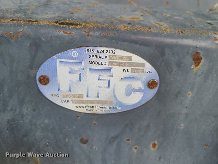 image for item DI6025 Preparator LAF3576  65"W skid steer rake