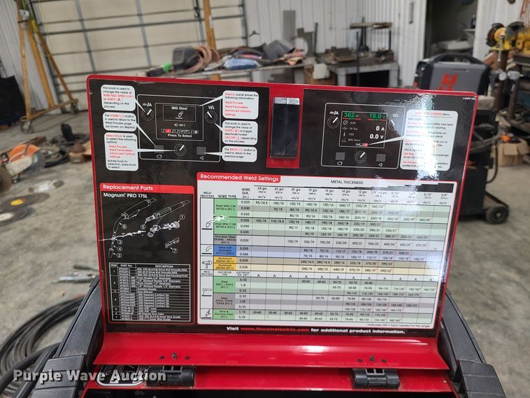 image for item DI6052 Lincoln 210MP Power Mig  welder