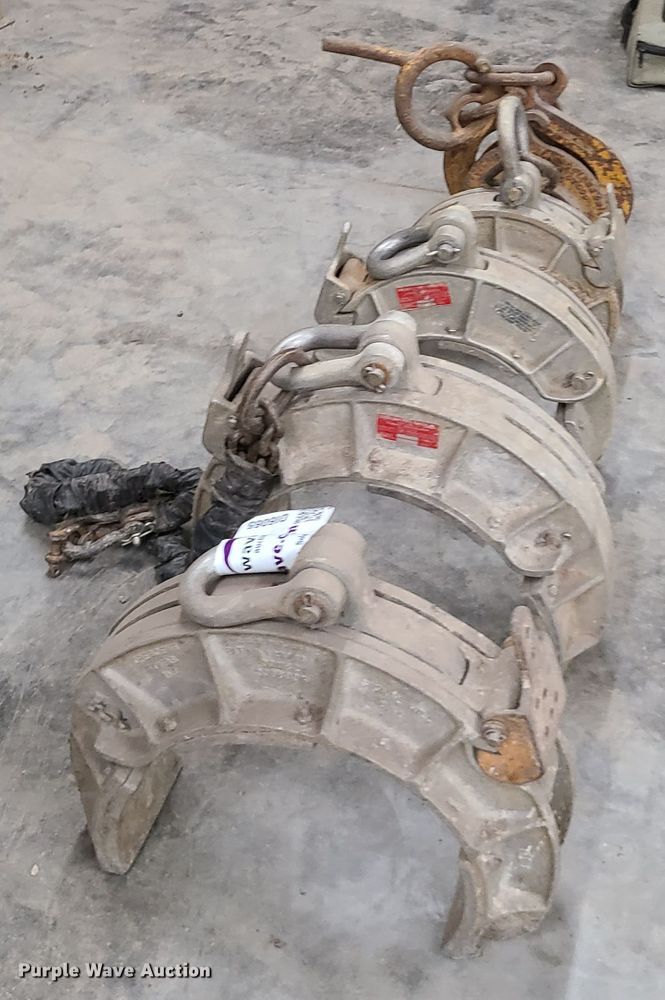 image for item DI6065 (5) crescent pipe lifting tongs