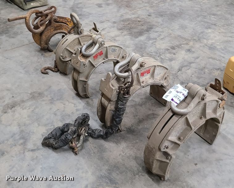 image for item DI6065 (5) crescent pipe lifting tongs