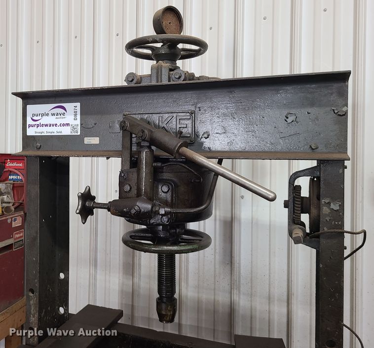 image for item DI6074 Dake 50H shop press