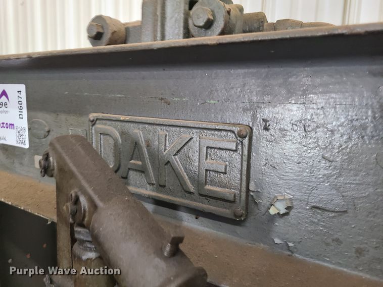 image for item DI6074 Dake 50H shop press