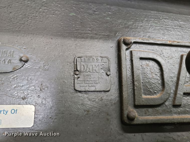 image for item DI6074 Dake 50H shop press