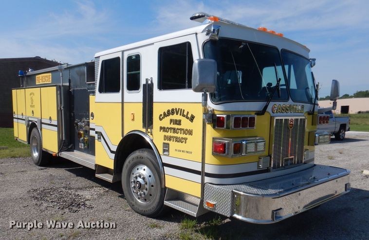 image for item DA5339 1993 Sutphen Deluge  pumper fire truck