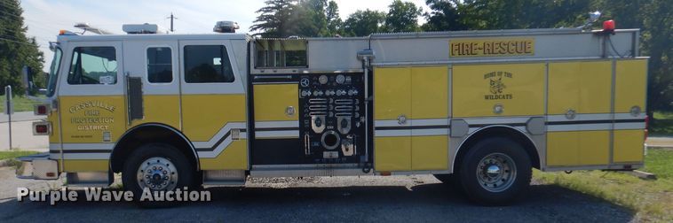 image for item DA5339 1993 Sutphen Deluge  pumper fire truck