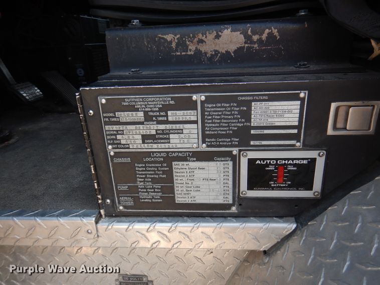 image for item DA5339 1993 Sutphen Deluge  pumper fire truck