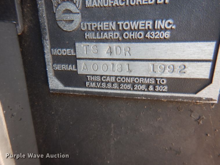 image for item DA5339 1993 Sutphen Deluge  pumper fire truck