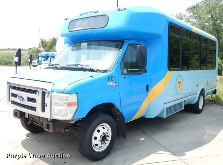 image for item DG0730 2011 Ford E450 Super Duty ElDorado  shuttle bus