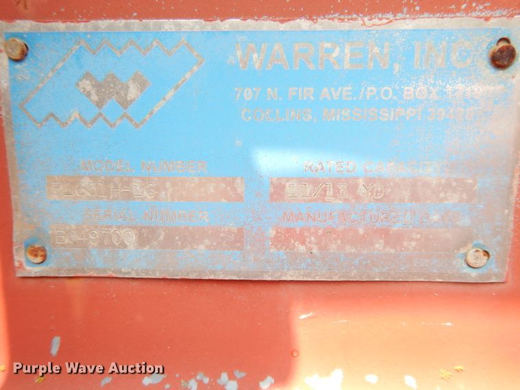 image for item DG0775 1989 Freightliner FLD120  dump truck