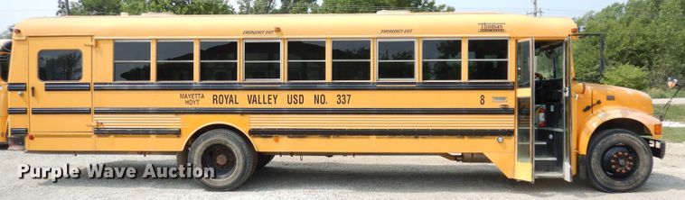 image for item DG0778 2002 Thomas 1100S  school bus