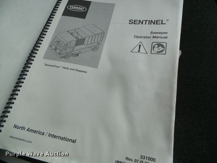 image for item DI5676 Tennent Sentinel  street sweeper truck