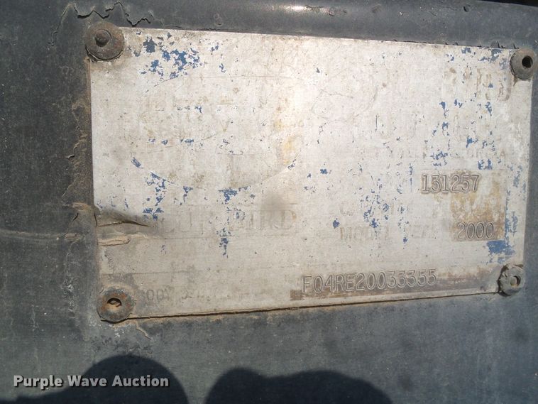 image for item DI5678 2000 Blue Bird LCT40  coach bus