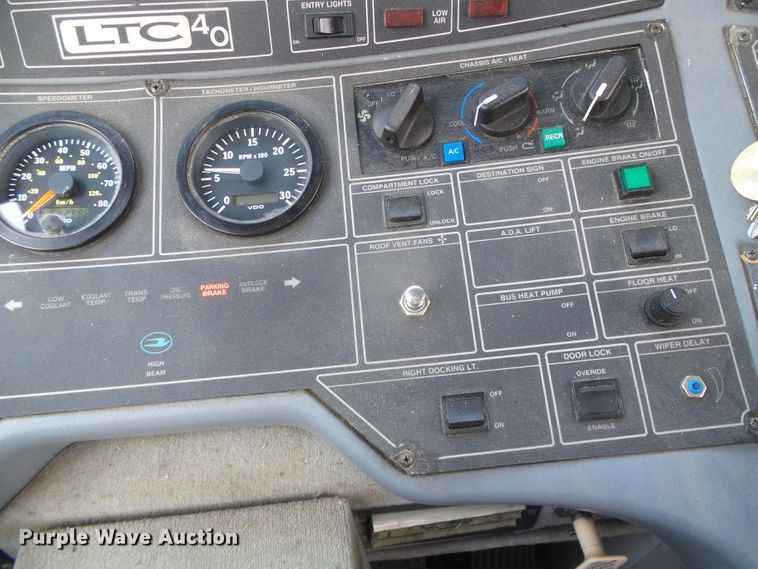 image for item DI5678 2000 Blue Bird LCT40  coach bus