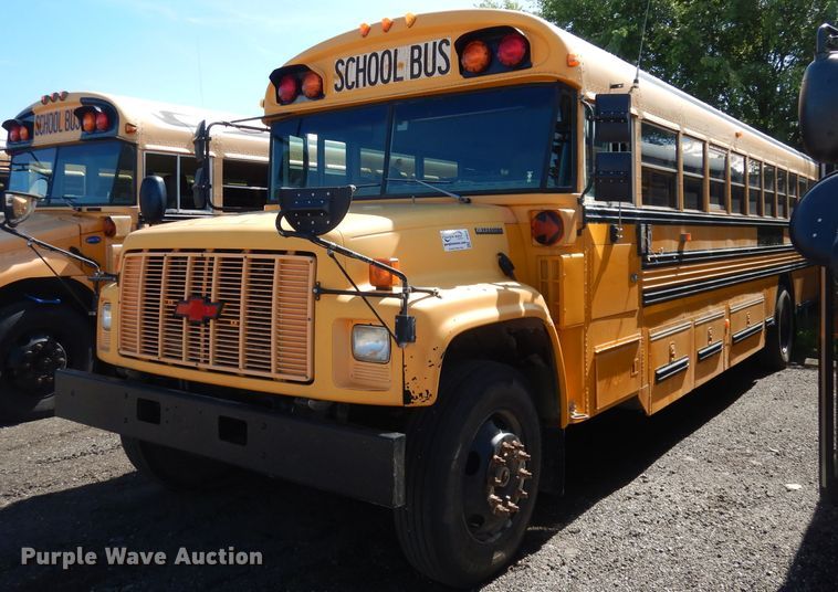 image for item DI6653 2002 Chevrolet Blue Bird  school bus