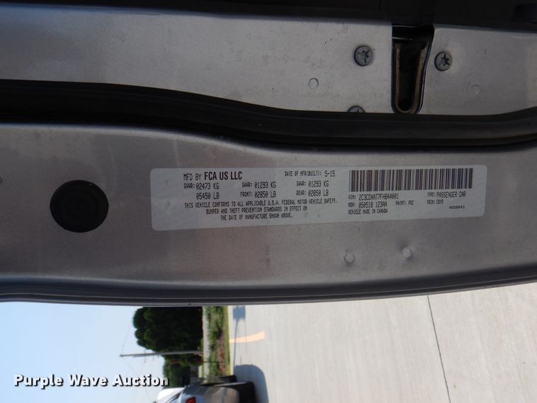 image for item DK8115 2015 Dodge Charger Police