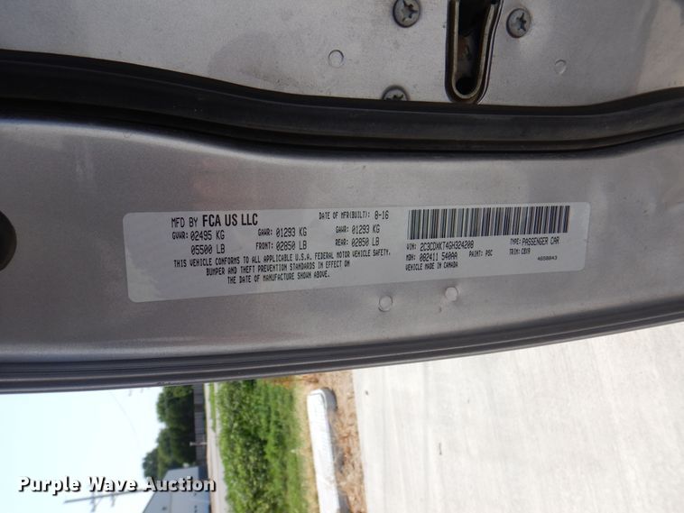 image for item DK8116 2016 Dodge Charger Police