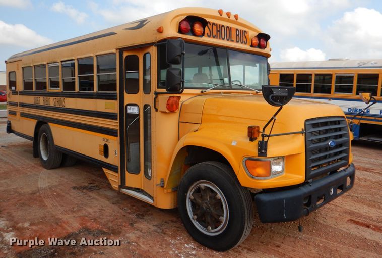 image for item DL0505 1997 Ford B800  school bus